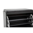 thumbnail image 4 of Baxton Studio Espresso Shoe-Rack Bench, 4 of 5