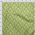 thumbnail image 4 of oneOone Silk Tabby Light Green Fabric Floral Diy Clothing Quilting Fabric Print Fabric By Yard 42 Inch Wide, 4 of 4