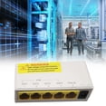 thumbnail image 2 of YIGSECU 802.3af/at Compliant PoEs Repeaters for Distributing Power and Data to Four Networking Devices Including Cameras over 10, 2 of 8