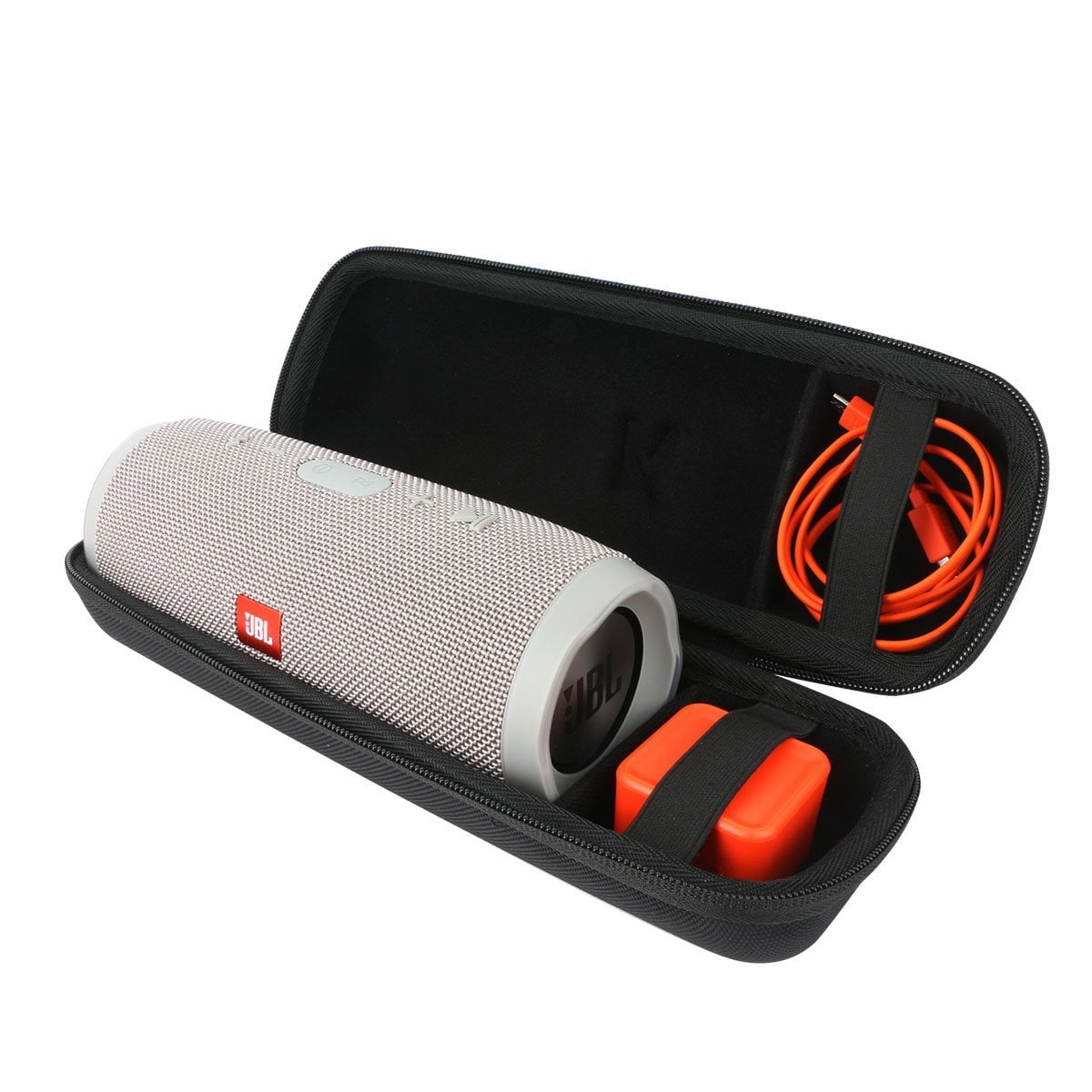 Seminar Korn Glatte Carrying Case For JBL Charge 3 Waterproof Portable Wireless Bluetooth  Speaker. Extra Room For Charger and USB Cable - Walmart.com