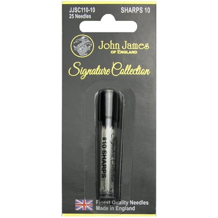 UPC: 0091955700558 | John James Signature Collection Sharps Needles-Size 10 25/Pkg