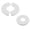 A, variant on Wall Hole Cover Plate Round Escutcheon Plate Split Flange, Self-Adhesive Plumbing Cover for Water Pipe, PPR Decorative Wall Patch for Concealing AC Electrical Wiring, Bathroom Kitchen Ceiling Repair