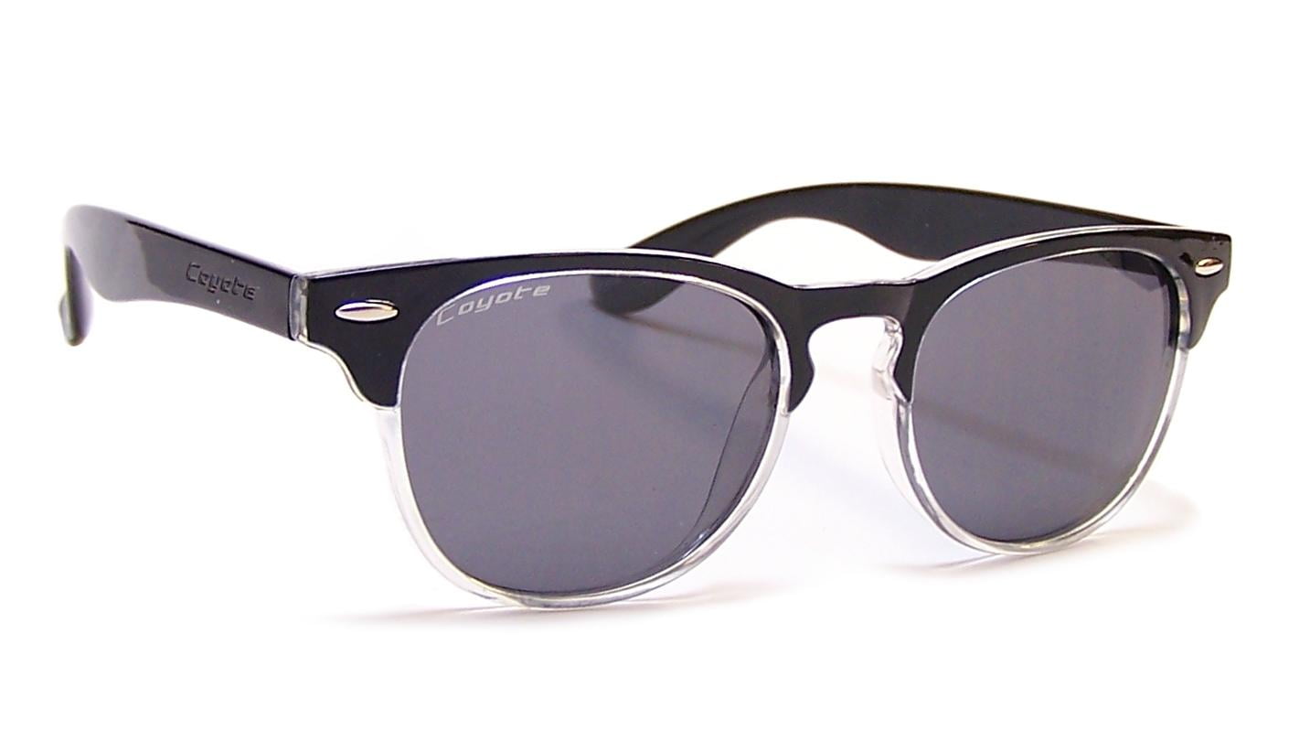 ray ban black fade to clear