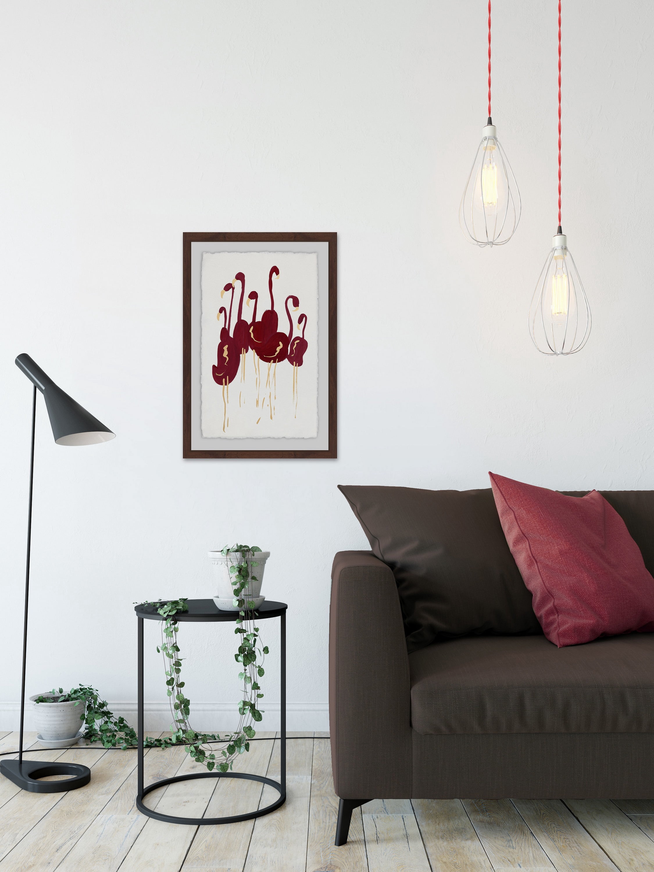 Bird Brood Framed Painting Print