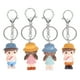 thumbnail image 1 of Llaveros de dibujos animados ANGGREK 4 piezas para bolso para auriculares, 1 of 8