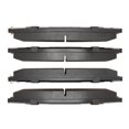 thumbnail image 3 of KarParts360 For Kia Sedona 2004 2005 Brake Pads | Ceramic Friction | Mechanical Pad Wear Sensor | 58.2mm/2.29in Inner Height | 149.1mm/5.87in Inner Width | 58.2mm/2.29in Outer Height, 3 of 5