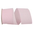 thumbnail image 1 of Reliant Ribbon 7101-061-40J 20.5 in. 25 Yards Gingham Check Ribbon, Pink, 1 of 1
