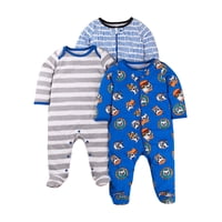 Sleep 'N Play Pajamas, 3-pack (Baby Boys)