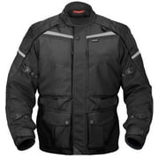 TRANS.URBAN JACKET V2 MOTORCYCLE TOURING JACKET - BLACK, L