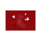 thumbnail image 2 of Manteles individuales de San Valentín con estampado de corazones y letras | Manteles individuales de lino | Manteles individuales aislantes rojos para fiestas navideñas, decoración de comedores y, 2 of 5