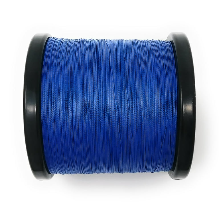 Reaction Tackle Braided Fishing Line Dark Blue 30LB 1000yds 
