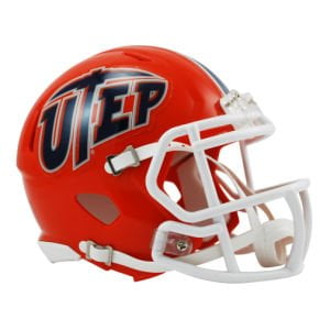 Texas El Paso Miners UTEP Riddell NCAA Speed Mini Helmet