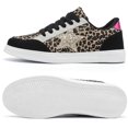 thumbnail image 5 of Knivor Sneakers for Women Low Top Lace Up Flat Skate Shoes Glitter Star Fashion Casual Walking Tennis Board Shoes, 5 of 9