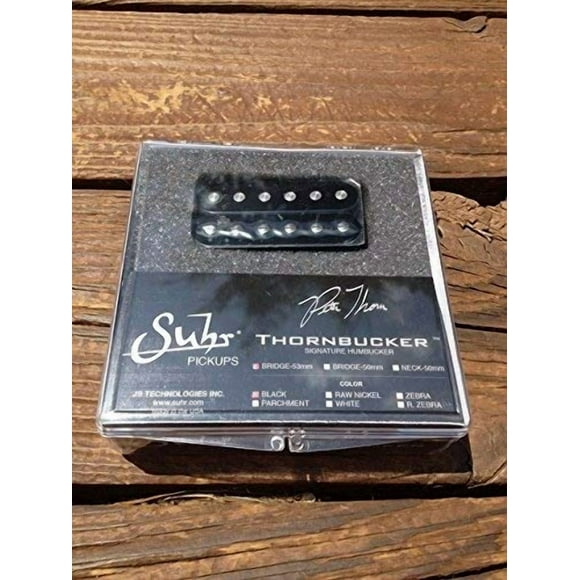 SUHR Thornbucker PAF Bridge Lead Humbucker Pickup Black 53mm Floyd Rose Spaced - Pete Thorn Signature Model
