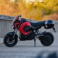 thumbnail image 3 of Emmo Knight Turbo Ebike for Adults - Electric Motorcycle Style - 72V30Ah Lithium - 70km Long Range - Red - QS Super Torque Motor, 3 of 8