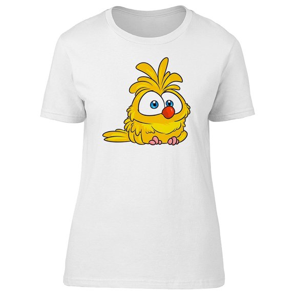 Cute Cartoon Yellow Bird Tee Women's -Image by Shutterstock