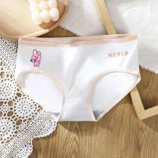 BTS BT21 Dibujos Animados Niñas Bragas Mujeres Ropa Interiorpangjing