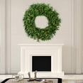 thumbnail image 2 of Vickerman A801043LED Couronne de Pin Vert Cheyenne 42 Pouces avec 100 Lumières LED Blanc Chaud, 2 of 2
