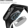 thumbnail image 5 of XIHAMA 2 Pack Tempered Glass Case Compatible for Apple Watch Series 10 (2024) 46mm, Hard PC Screen Protector Protection Ultra-Thin Lightweight Scratch-Resistant Cover for iWatch, 5 of 7