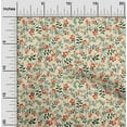 thumbnail image 2 of oneOone Cotton Poplin Light Yellow Fabric Florals Sewing Craft Projects Fabric Prints By Yard 56 Inch Wide, 2 of 4
