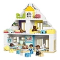 thumbnail image 4 of LEGO DUPLO 10929 Modular 3-in-1 Playhouse 129 Build Block Set with 4 Minifigures, 4 of 6