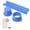 Blue, variant on SUSWIM Round Cake Pop Mold Set with 9 Inch Tray and Sticks, ABS Cake Pop Maker, Circle Cake Pop Cutter and Pusher, Baking Molds Kit for Parties, Wedding,Home Desserts Making（Green）