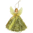 thumbnail image 1 of Mini Angel Christmas Tree Topper, Angel Treetop with anging Rope Portable for Christmas Decorations Xmas Tree Ornament, 1 of 8