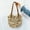 Beige, variant on Straw Handbags Purses Crossbody Pocketbook Bag Casual Woven Beach Bags Summer Hobo Hippie Chic Tote Bags with Chain