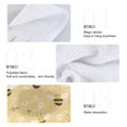 thumbnail image 2 of Yayeee Kitchen Hanging Hand Towels Set of 2 with Loop Bathroom Absorbent Tie Towel, Cute Bee Pattern, 2 of 7