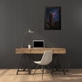 thumbnail image 4 of Larson, Nathan 17x24 Black Modern Framed Museum Art Print Titled - Desert Nights, 4 of 5