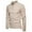 Beige, variant on Qingpeng Men's Linen Long Sleeve Shirts Button Down Banded Collar Basic Casual Shirt Tops
