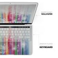 thumbnail image 4 of DesignSkinz Unfocused Color Vector Bars Full-Body Skin Decal Wrap Cover for MacBook Pro 13" with CD Drive (A1278), 4 of 9