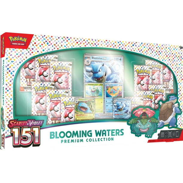 Pokemon 151 Blooming Waters | Collectible card storage - Walmart Business  Supplies