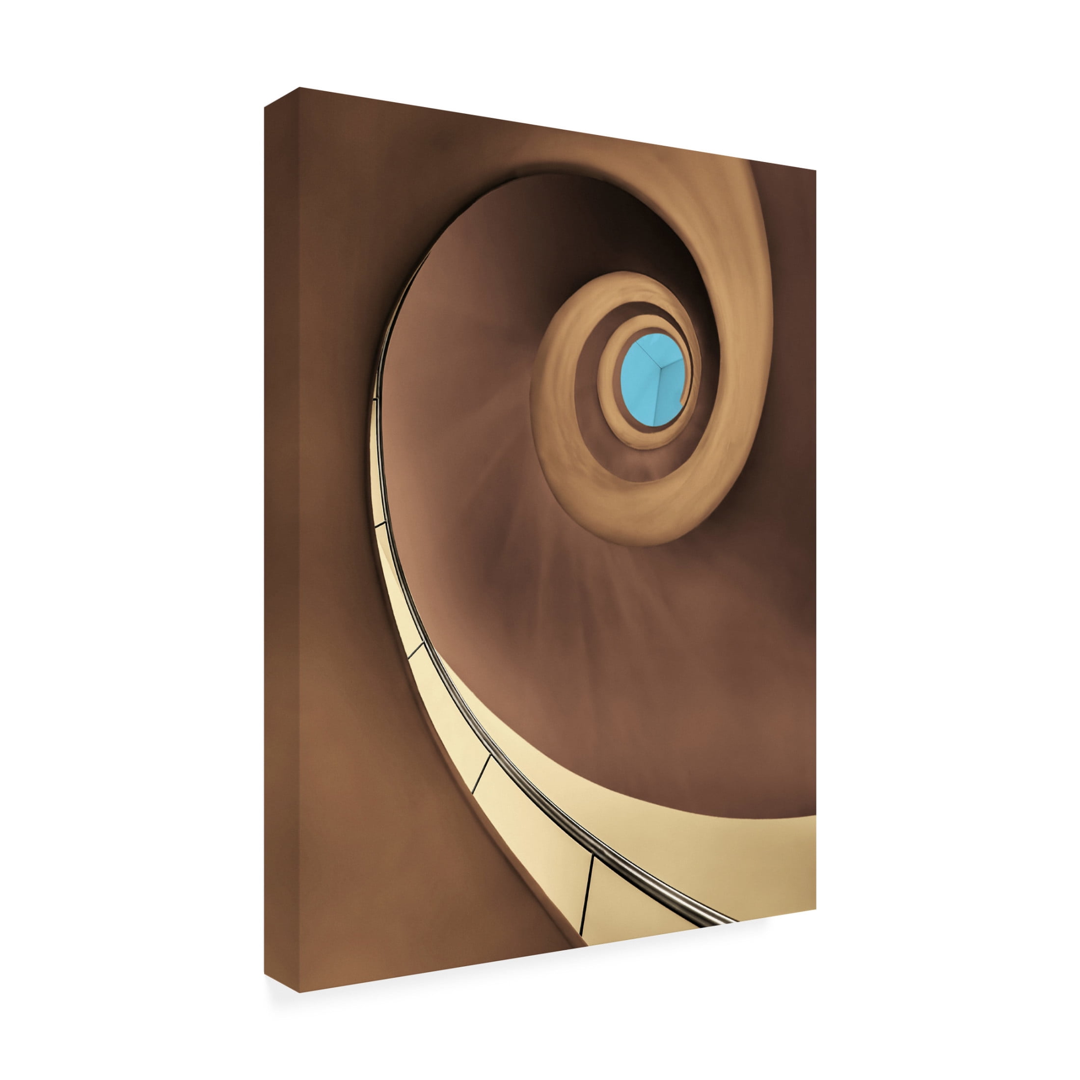 Canvas Wall Art - Tomasz Buczkowski 'Concrete Shapes' Wall Art for Living Room, Bedroom, or Office Décor by Trademark Fine Art - 14 x 19 Inches