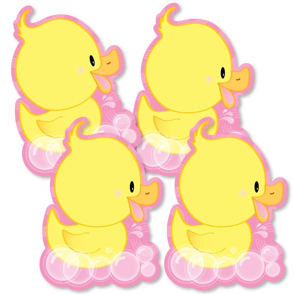 rubber duck banner ducks in a row Baby girl shower Rubber ducky Duckling garland baby shower banner pink yellow ducks rubber ducky decoration