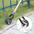 thumbnail image 6 of Miulika Lawn Edger Tool Manual Grass Edger Long Handle Cordless Rotary Shear Wheel Rotary Edger for Park, Cable Burying, Garden, Yard, 6 of 9