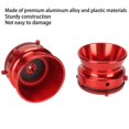 thumbnail image 5 of 1 Pair NAB Hub Adapters Professional Polished Aluminum Reel to Reel Tape Opener for Studer ReVox for Akai for Teac Red, 5 of 5