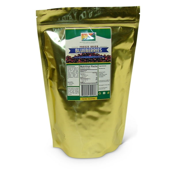 Mother Earth Freeze Dried Blueberries, 32 oz