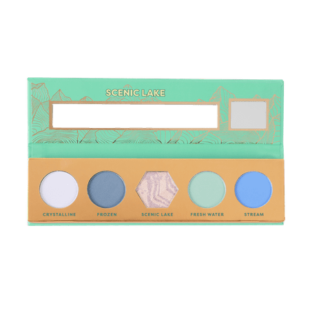 Profusion Cosmetics 5 Shade Eyeshadow Palette - Scenic Lake
