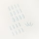 thumbnail image 5 of Presionador extra largo con forma de nubes azules de Fake Nails HUOGUO, 24 unidades, 5 of 5