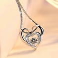 thumbnail image 3 of El nuevo collar personalizado con latidos del corazón para San Valentín girará, 3 of 4