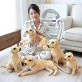 thumbnail image 3 of Simulation Golden Retriever Doll Plush Toys Cute Large Dog Guide Dog Stuffed Soft Animal Toys For Kids Accompany Doll Gifts XiXi, 3 of 5