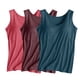 thumbnail image 2 of Camisola de manga corta para mujer, con almohadilla para el pecho, sin aros de acero, ropa interior para yoga, deportes, chaleco de poliéster para mujer, 2 of 3
