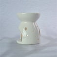 thumbnail image 4 of Tyeign Ceramic Tea Light Candle Holder Oil Burner, Wax Melt Warmer Aroma Diffuser for Home Decor, Aromatherapy Gift for Birthday Christmas, 1*Fragrance Furnace, 4 of 8