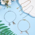 thumbnail image 5 of 24Pcs Stainless Steel Bracelet Chains 2 Colors Bracelet Link Chains DIY Jewelry Making Bracelets Chains Adjustable Charm Bracelets with Lobster Clasps, 5 of 6