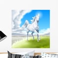 thumbnail image 1 of Unicorno Bianco Wall Mural by Wallmonkeys Peel and Stick Graphic (24 in H x 24 in W) WM114187, 1 of 4