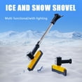 thumbnail image 3 of Outoloxit Extendable Car Snow Brush and Ice Scraper with 360° Rotating Head for Windshield & Windows, Telescopic, EVA Foam Safe for Car Paint, 37.5 Inch Winter Snow Cleaning Tool, 3 of 6