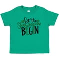 thumbnail image 3 of Inktastic St. Patrick's Day Let the Shenanigans Begin Boys or Girls Toddler T-Shirt, 3 of 5