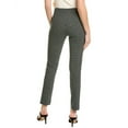 thumbnail image 2 of Pink Tartan womens  Check Wool-Blend Blazer Pant, 14, Black, 2 of 3