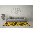 thumbnail image 3 of Ahgly Company Indoor Rectangle Oriental Yellow Industrial Area Rugs, 2' x 5', 3 of 4
